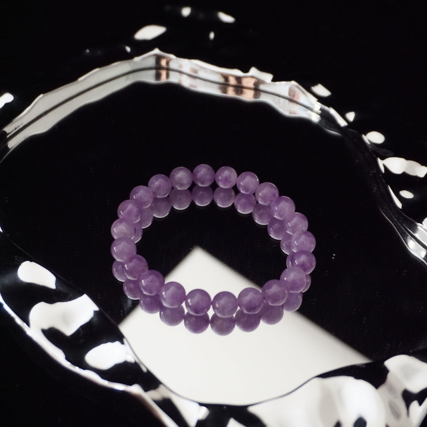 Lavender Amethyst Bracelet