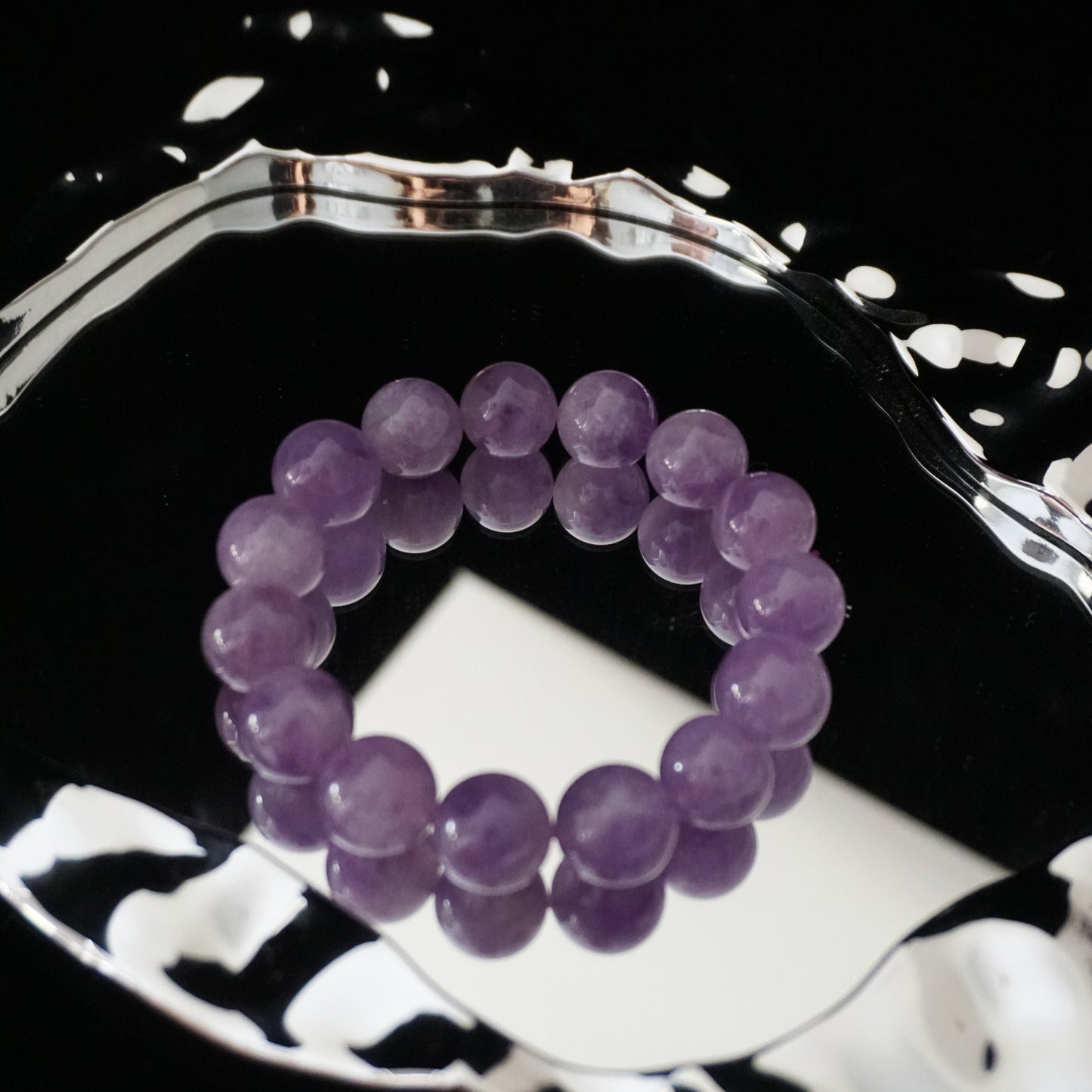 Lavender Amethyst Bracelet