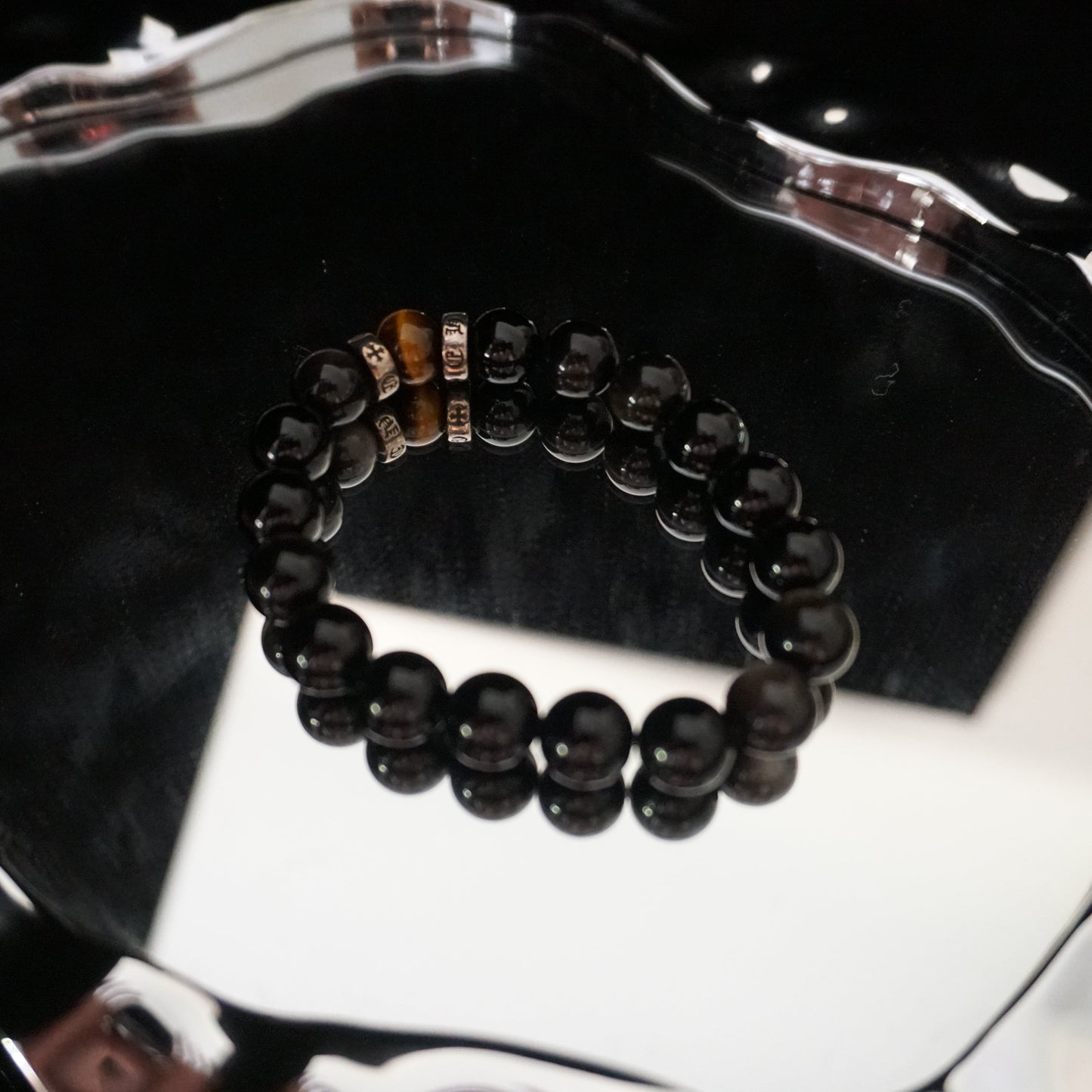 Tri-Stone Protection Bracelet