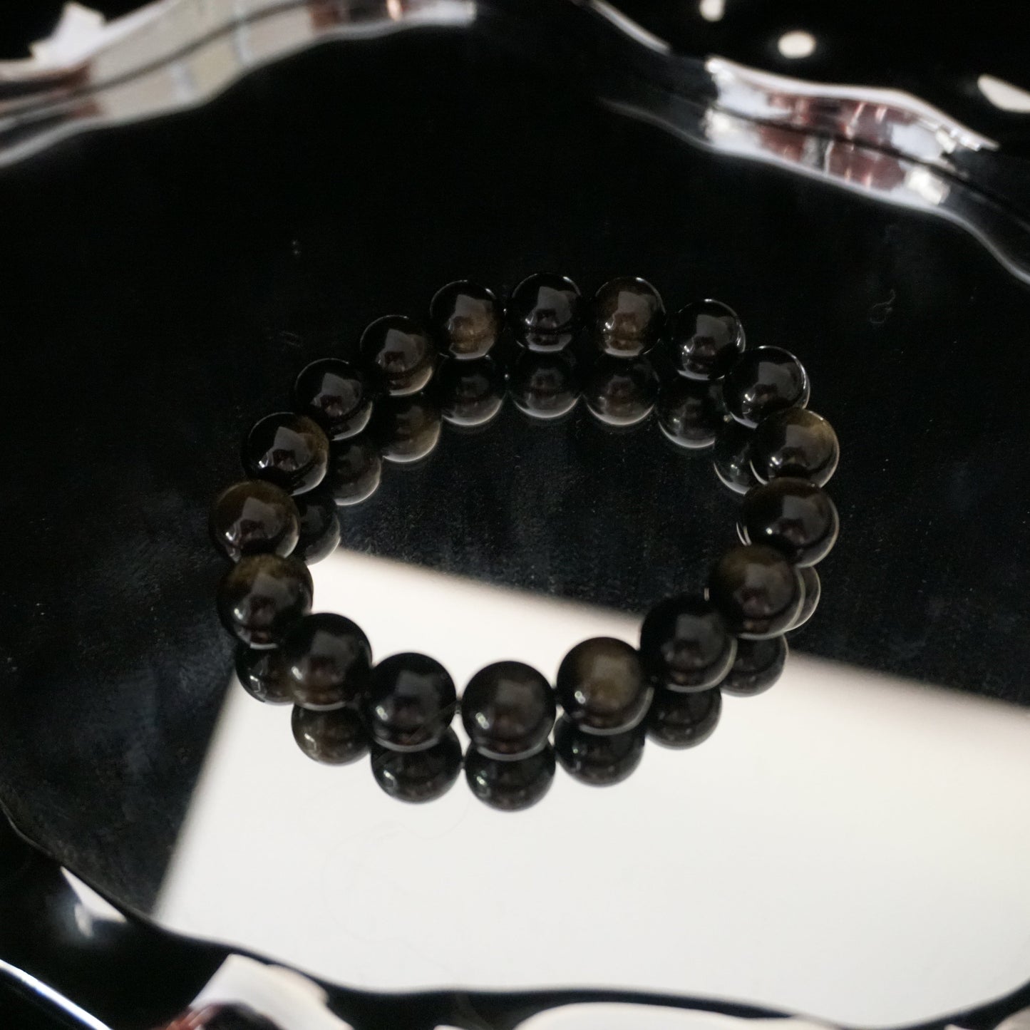 Black Obsidian Protection Bracelet