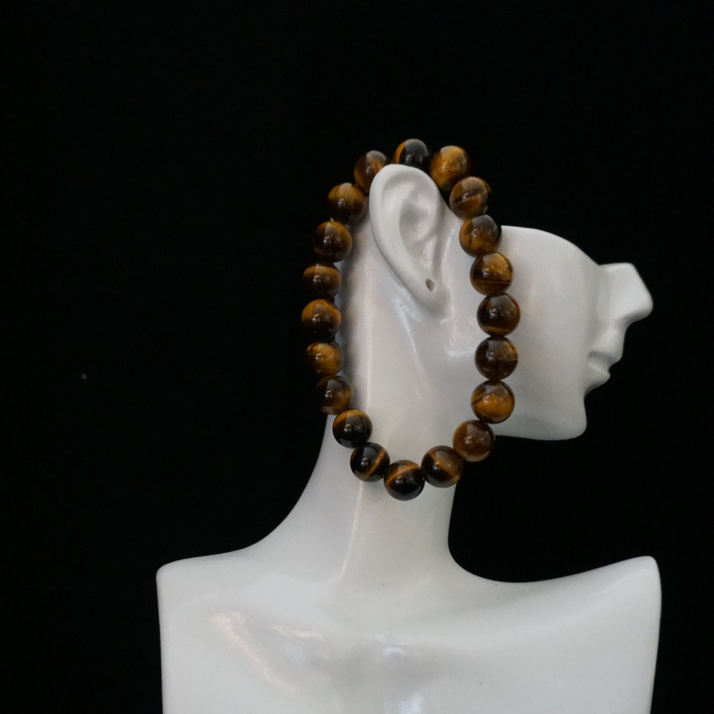 Yellow Tiger’s Eye Beaded Bracelet