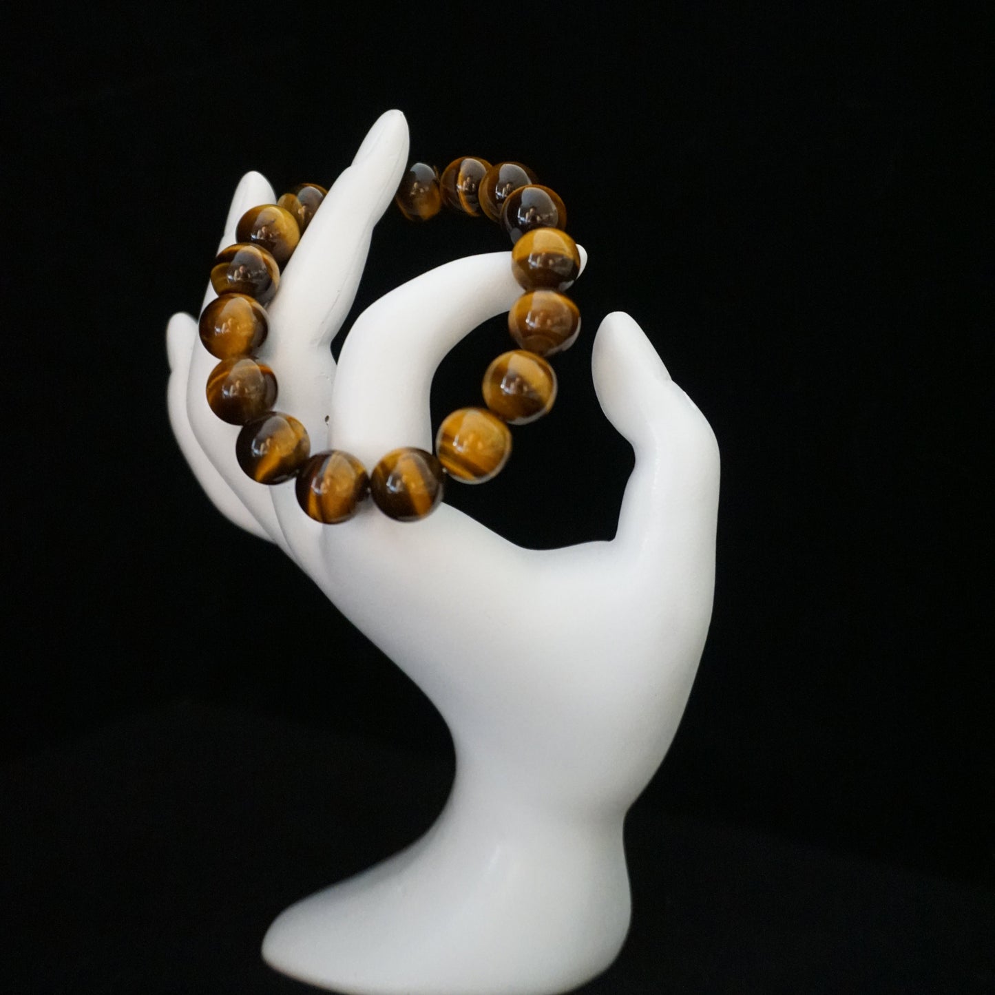 Yellow Tiger’s Eye Beaded Bracelet