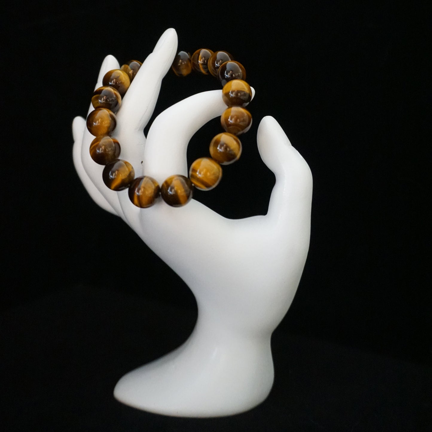 Yellow Tiger’s Eye Beaded Bracelet
