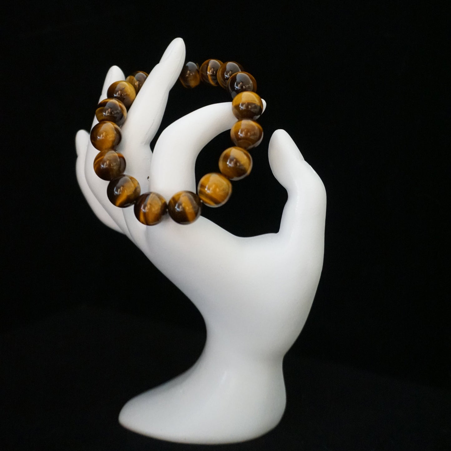 Yellow Tiger’s Eye Beaded Bracelet