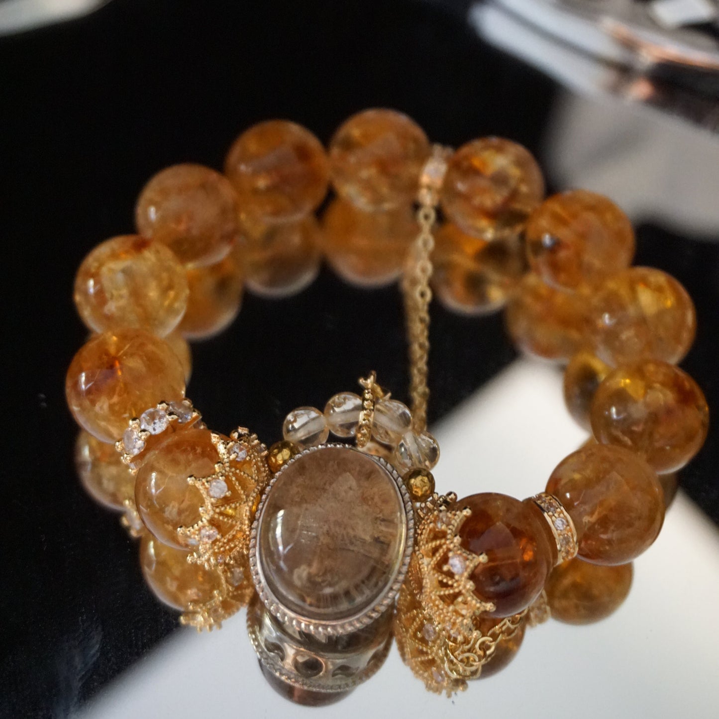 Citrine Crystal Bracelet