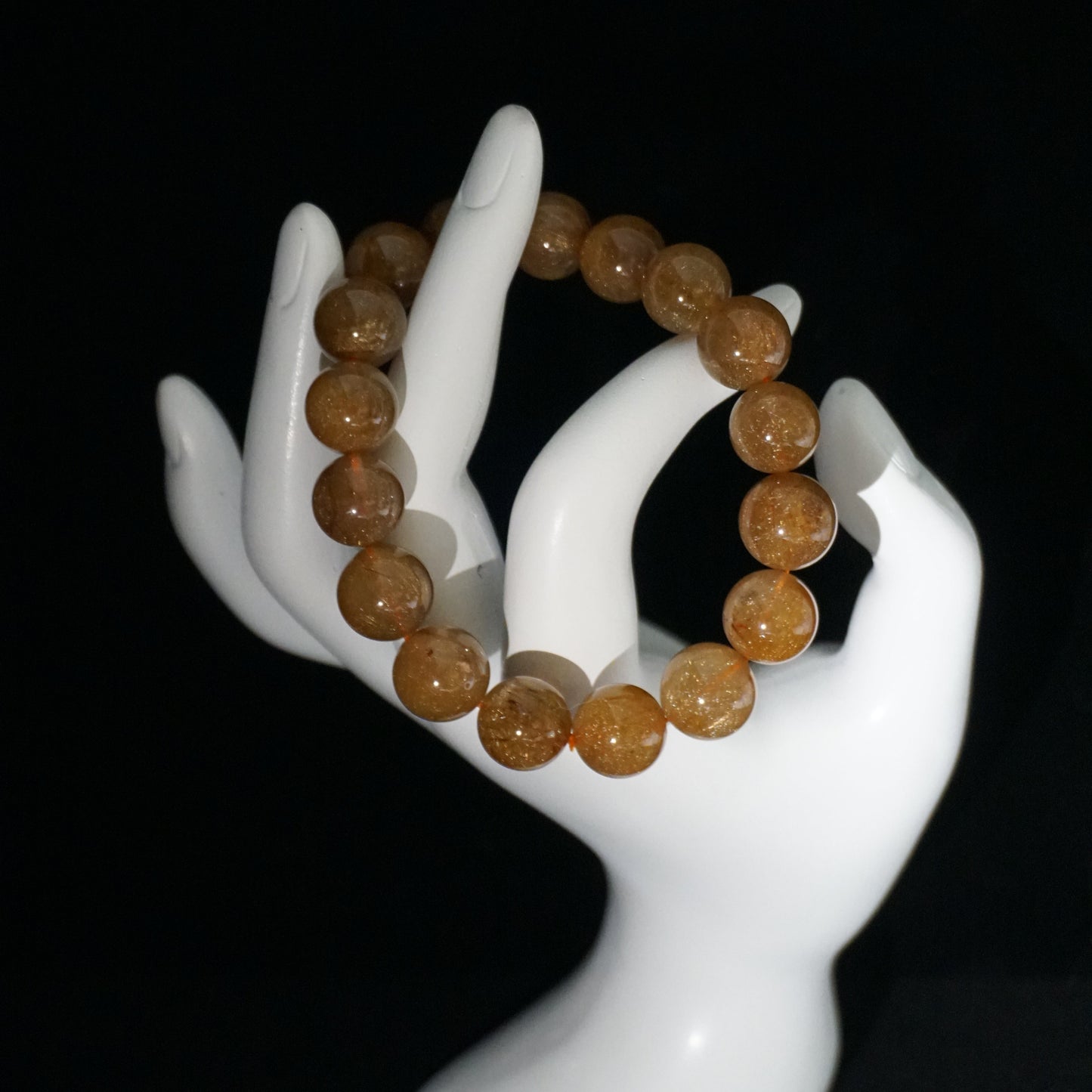 Smoky Rutilated Quartz Bracelet