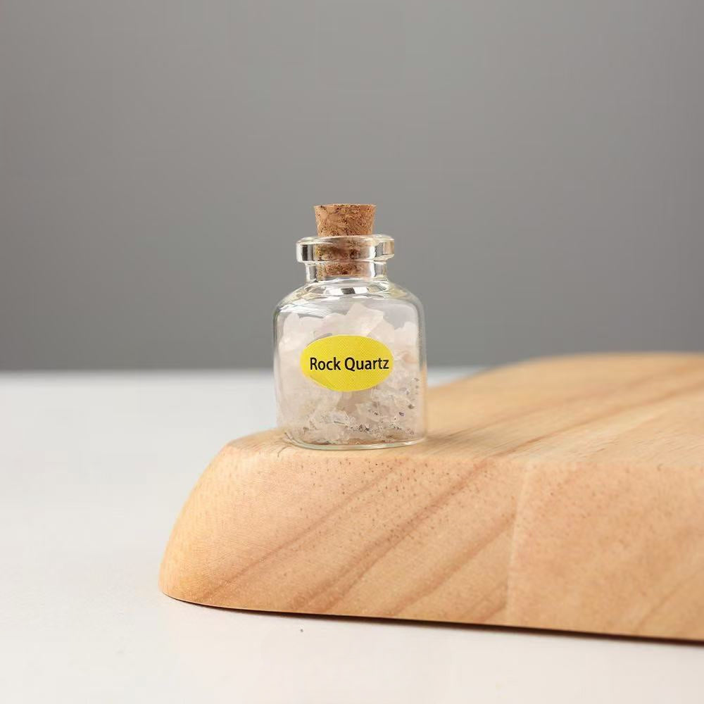 Mystic Drift Bottle Crystal Decor