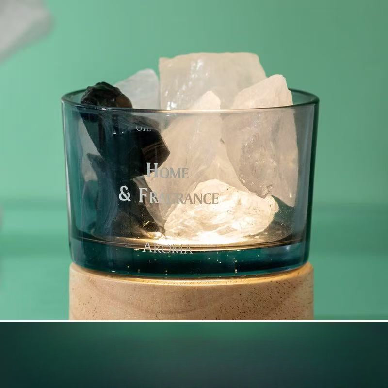 Crystal-Infused Aromatherapy Diffuser