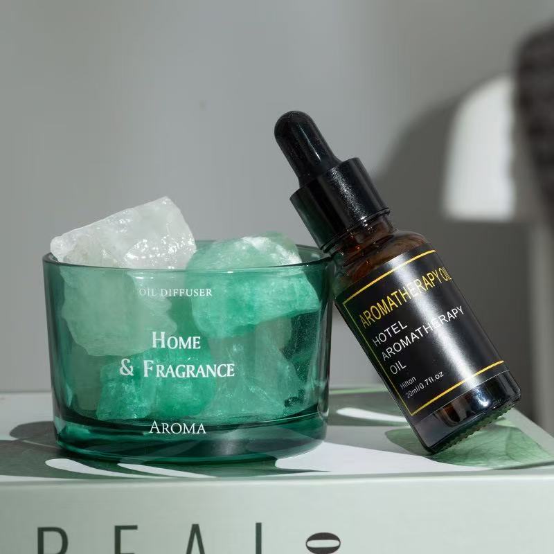 Crystal-Infused Aromatherapy Diffuser
