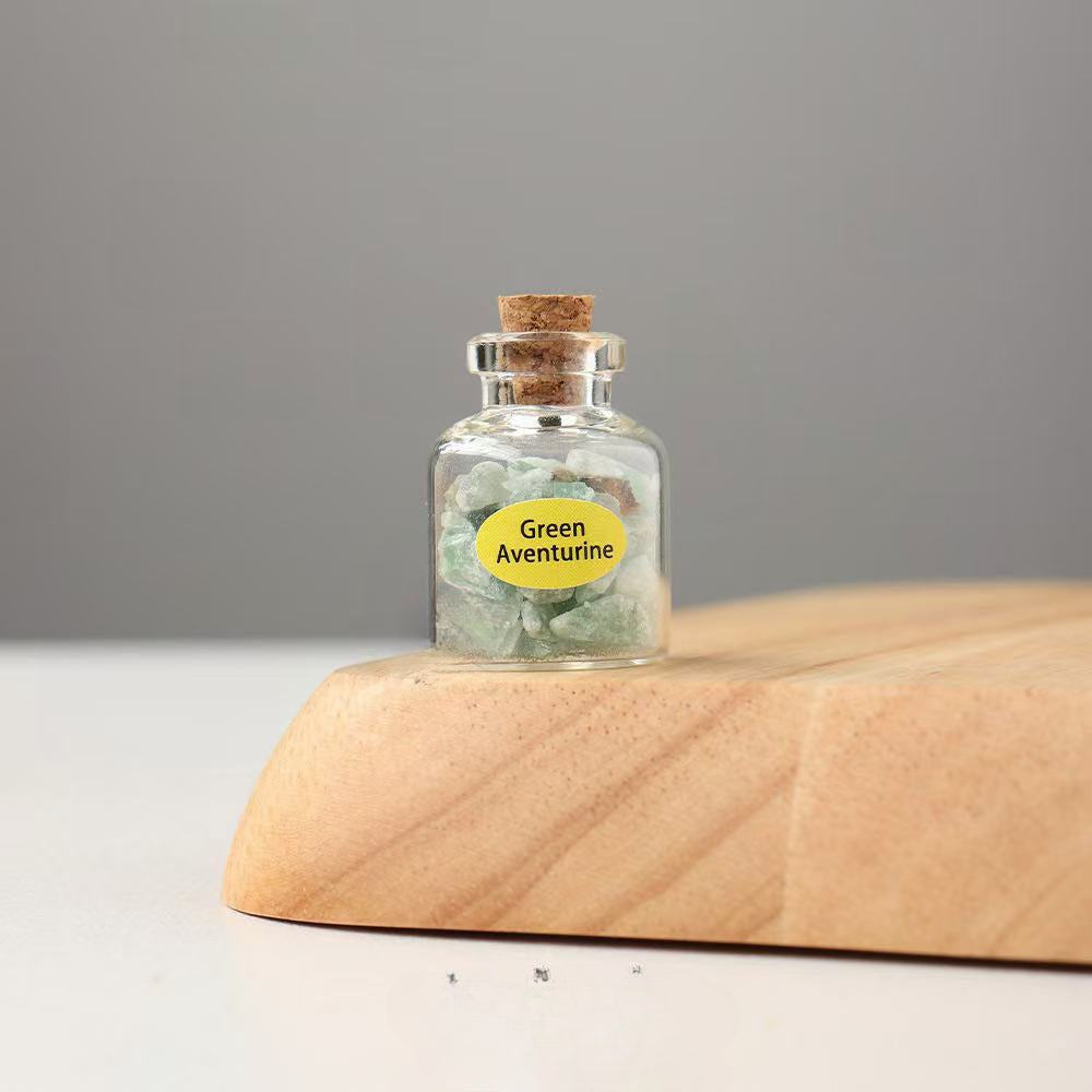 Mystic Drift Bottle Crystal Decor