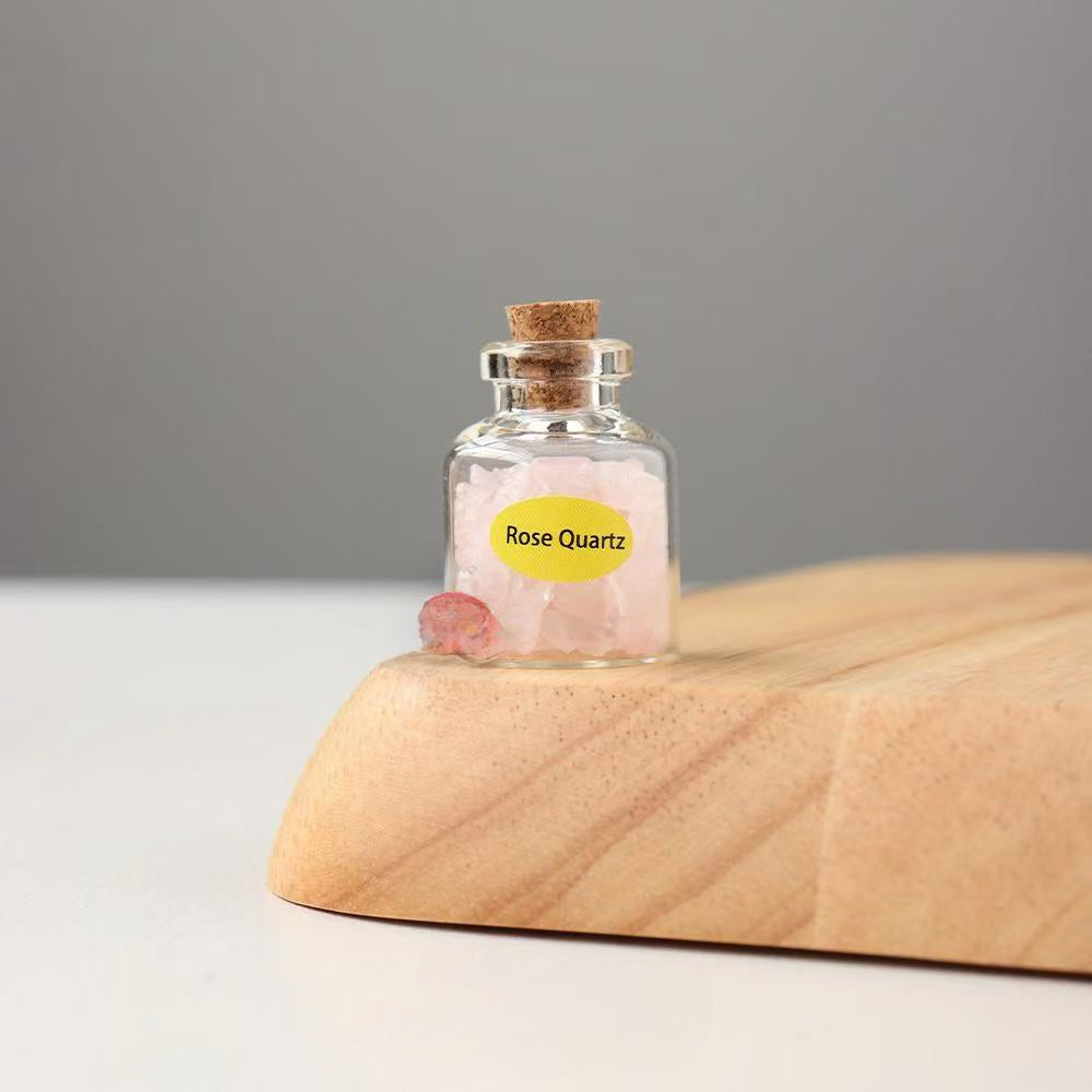 Mystic Drift Bottle Crystal Decor