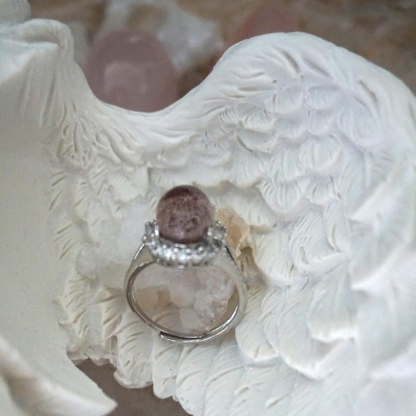 Four Season Phantom Quartz Ring