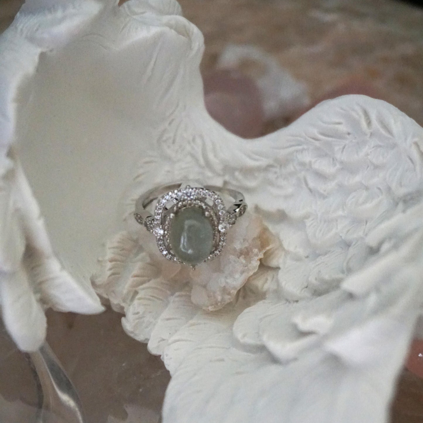 Four Season Phantom Quartz Ring