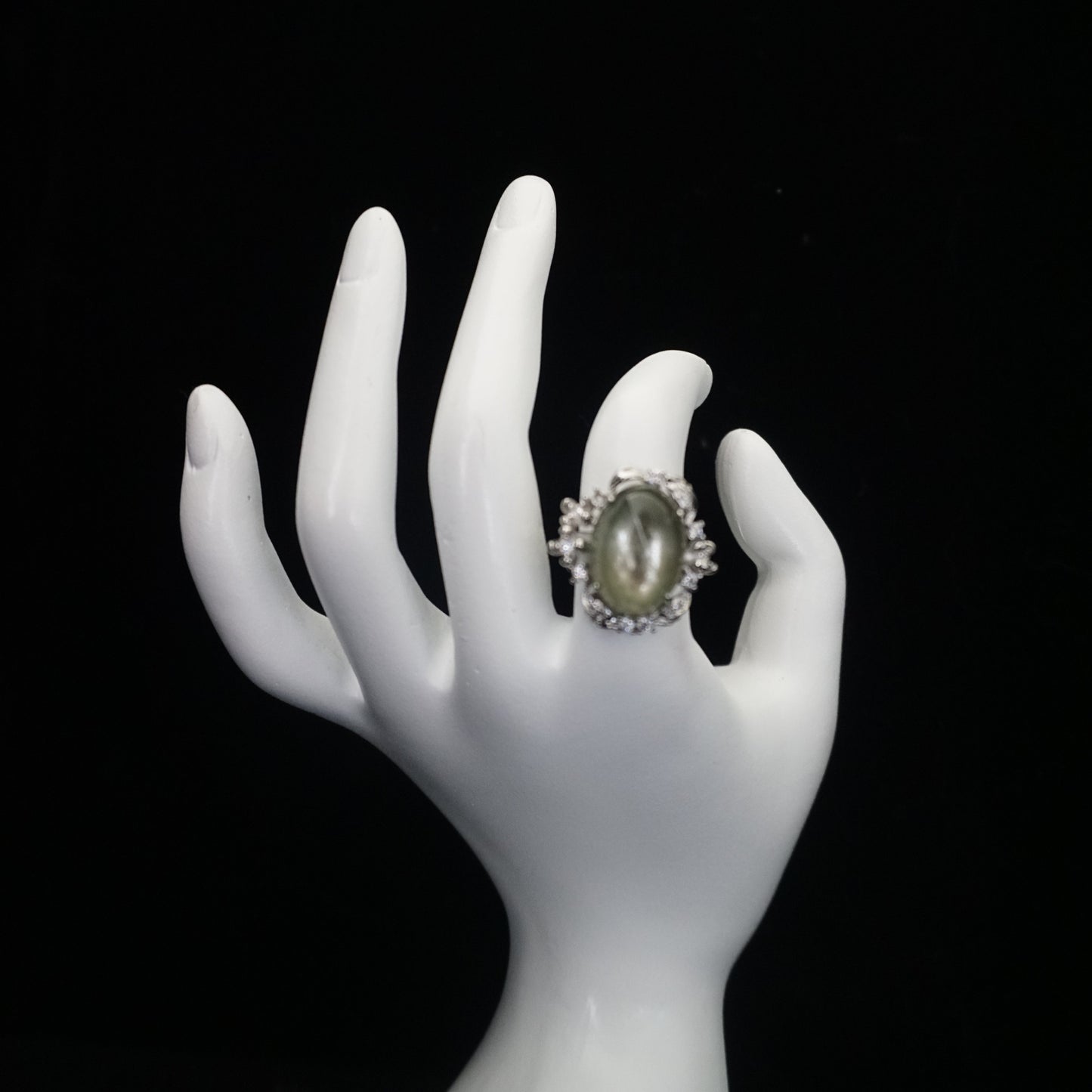 Lepidolite Open Ring