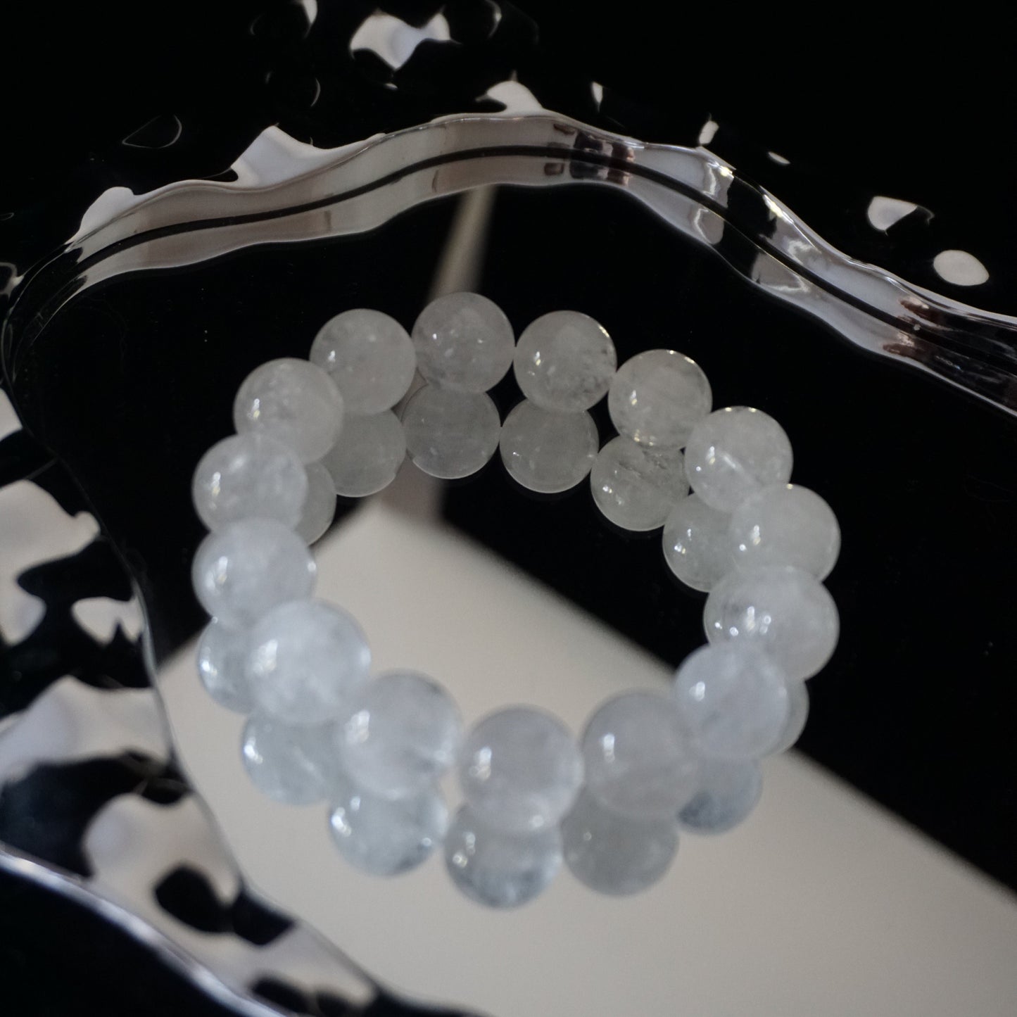 White Phantom Quartz Bracelet