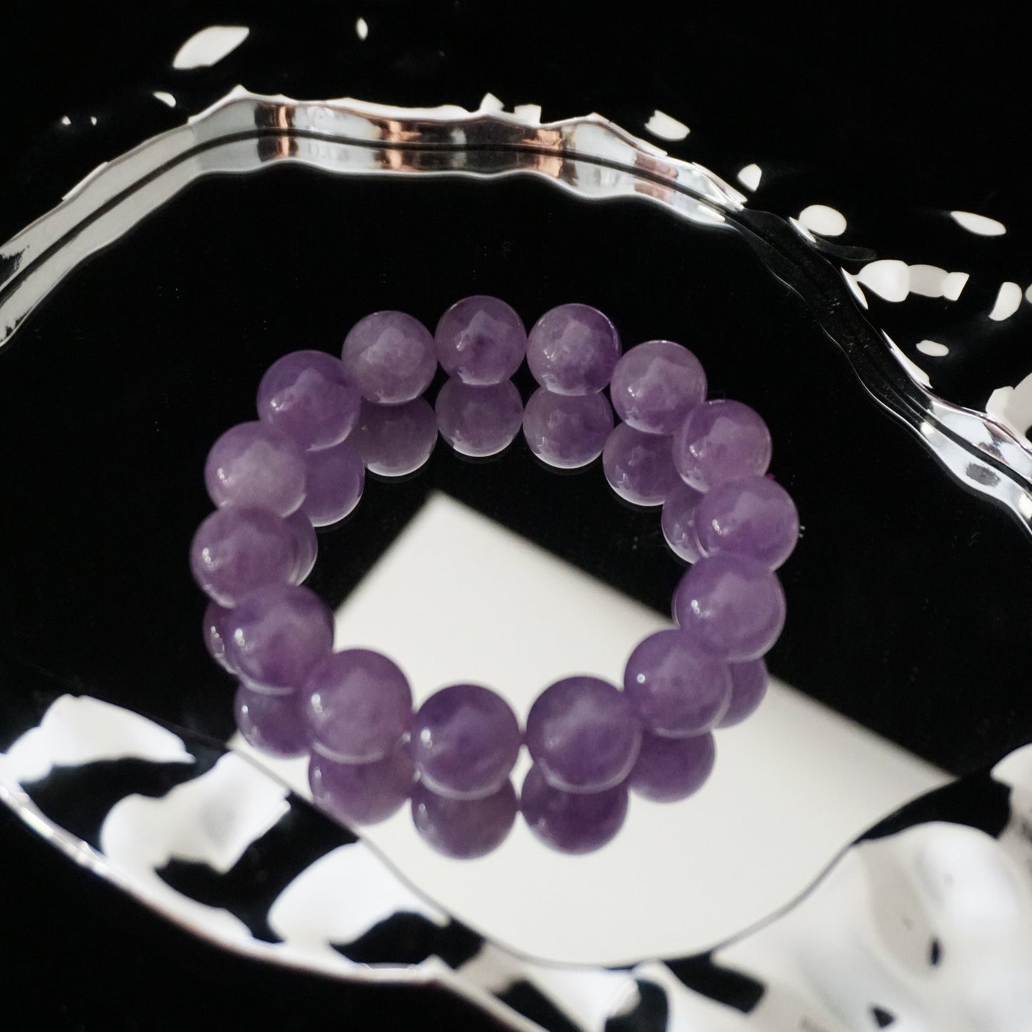 Lavender Amethyst Bracelet