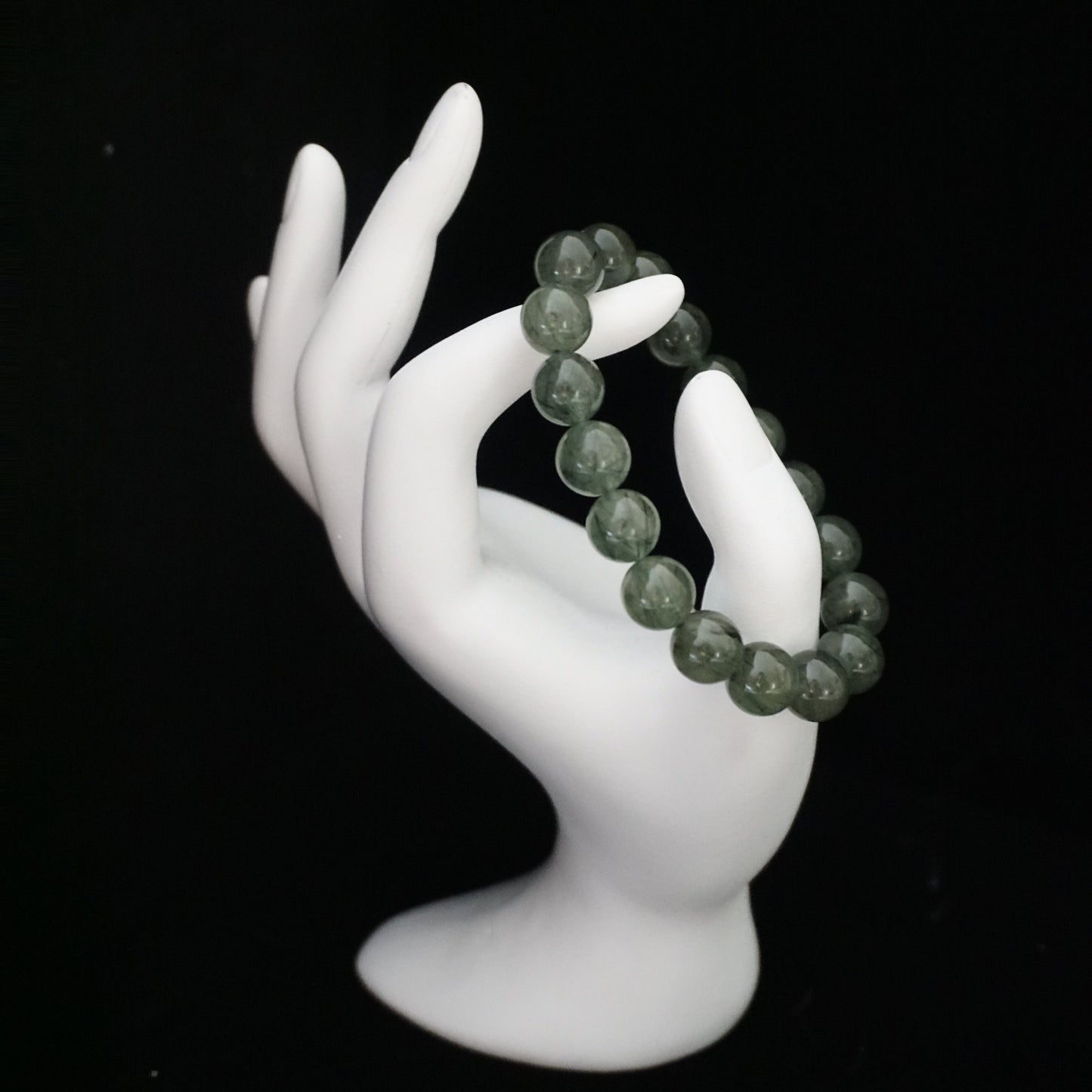 Green Rutilated Quartz Bracelet