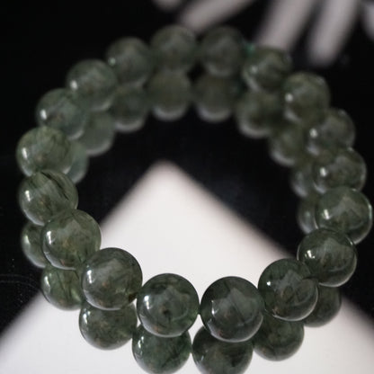 Green Rutilated Quartz Bracelet