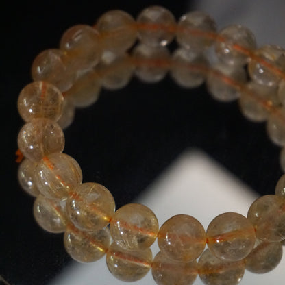 Golden Rutilated Quartz Bracelet