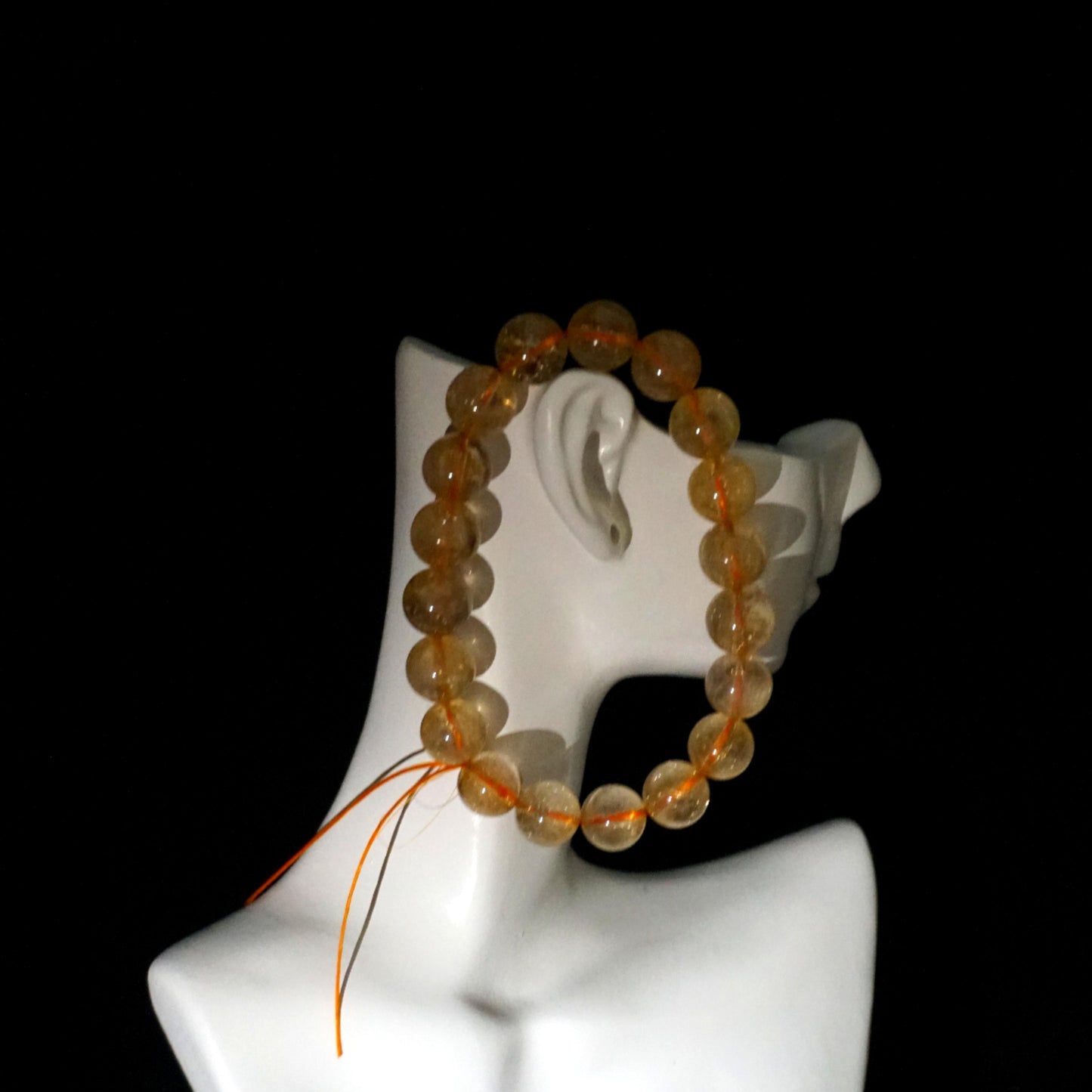 Golden Rutilated Quartz Bracelet