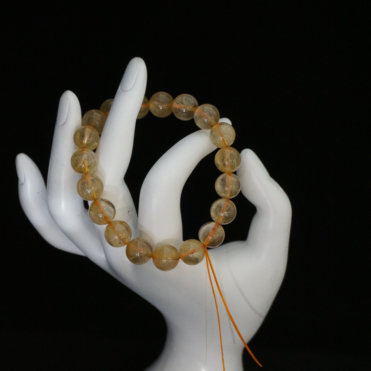 Golden Rutilated Quartz Bracelet