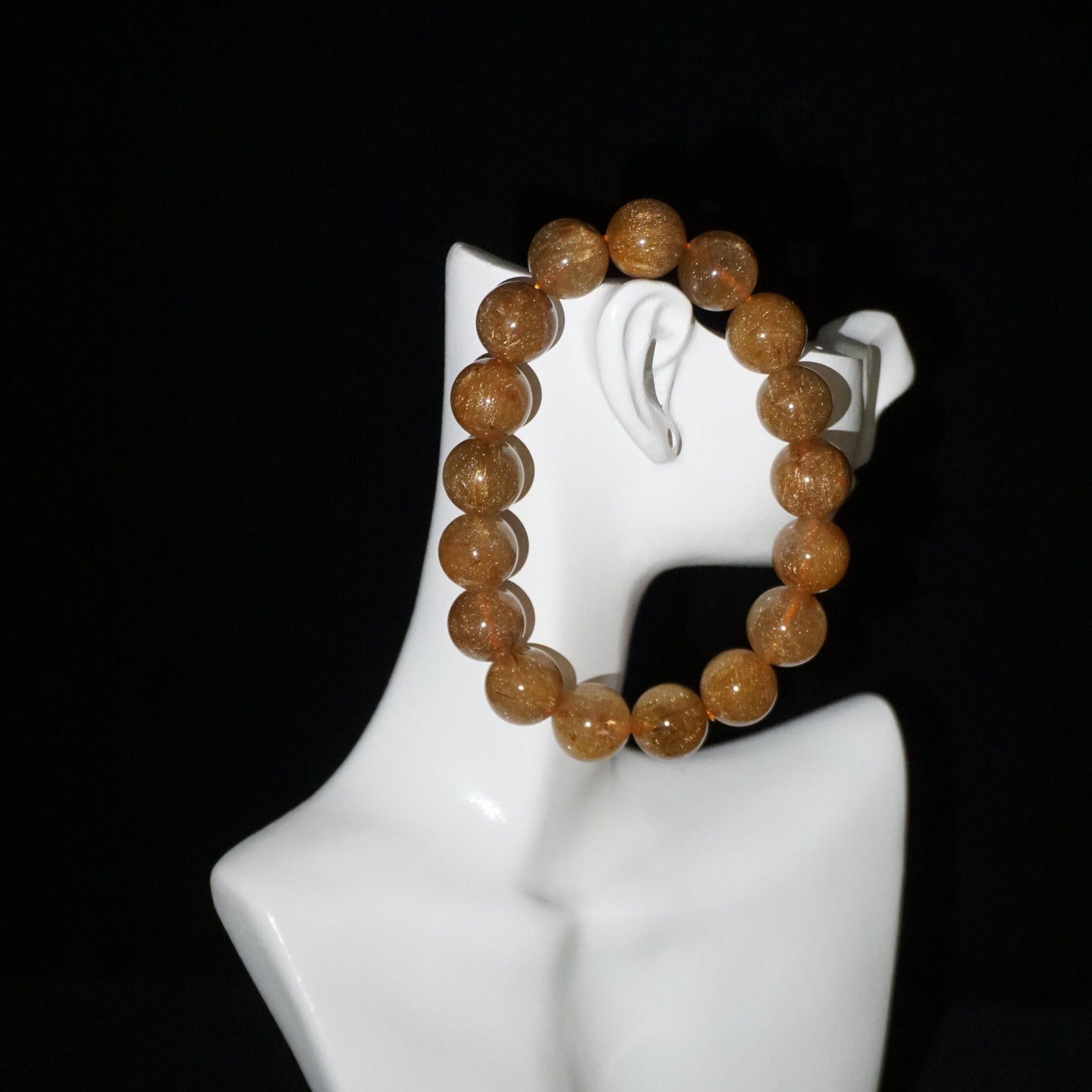 Smoky Rutilated Quartz Bracelet