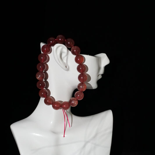 Strawberry Quartz Bracelet