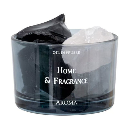 Crystal-Infused Aromatherapy Diffuser
